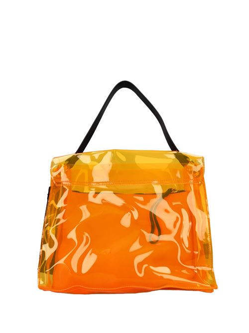 Borsa in plexi REBELLE | REB0192ARANCIONE FLUO